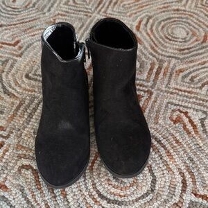 Kids Size 13 JCrew black boots with glitter